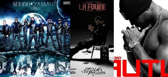 Sexion d'Assaut, La Fouine, Booba dans le dernier Top Album