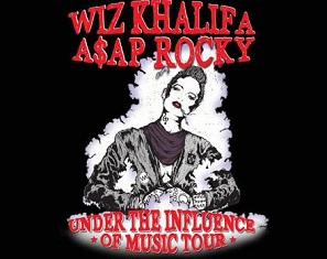 Wiz Khalifa part en tournée avec A$AP Rocky