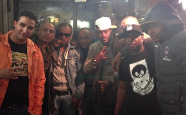 Psy 4 de la Rime en live avec L'Algerino, Sultan et Black M de la Sexion D'Assaut