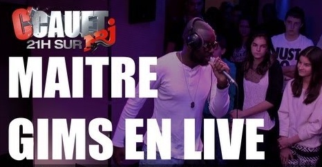 Maitre Gims : J’me tire en live dans C’Cauet sur NRJ