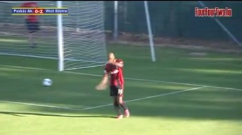 Anelka imite le geste de Kaaris après avoir marqué un but