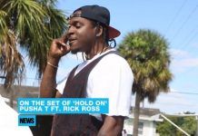 Pusha T ft Rick Ross – Hold On (Clip)