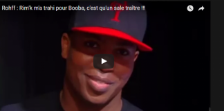 Rohff : Rim’k m’a trahi pour Booba, c’est un traître !