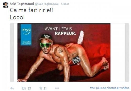 Said Taghmaoui répond au clash de Booba dans 3G !