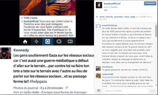 Booba répond au clash de Kennedy