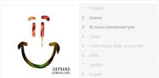Soprano : Cosmopolitanie, la tracklist !