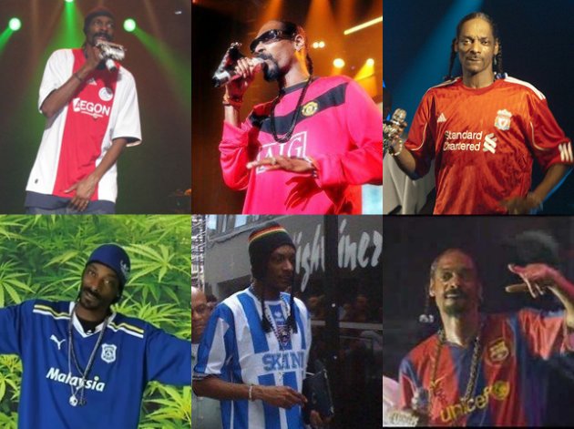 Snoop Dogg : sa collection de maillot de foot !!!