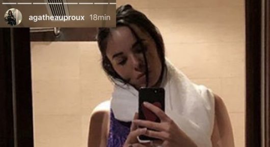 Agathe Auproux ultra sexy s'affiche en toute petite tenue ! (Photo)