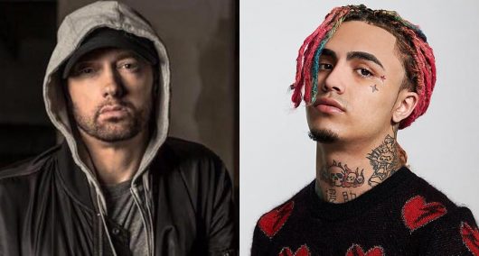 Lil Pump hurle Fuck Eminem, t'es vraiment minable avant de se faire littéralement détruiree