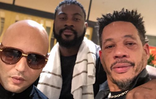 Damso pose avec Joeystarr et Damso, un feat en préparation ?