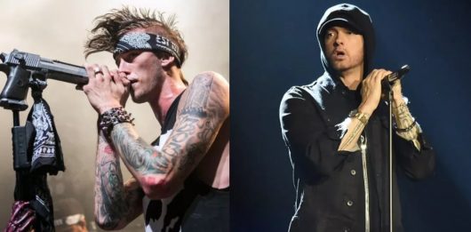Eminem : Machine Gun Kelly le tacle à nouveau et relance leur clash !