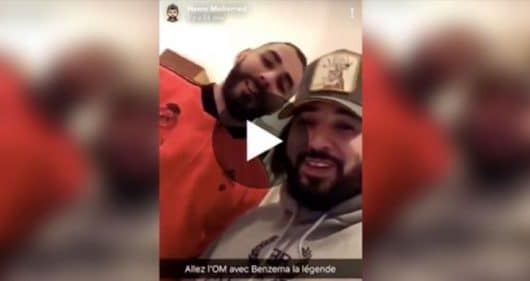 Karim Benzema balance un Allez l'OM avec Mohamed Henni !