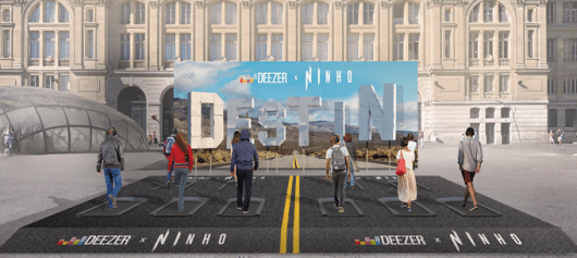 Ninho : Deezer dévoile en exclu son album Destin sur la parvis de la gare St-Lazare