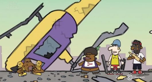 Kobe Bryant : comme les Simpson, un dessin animé avait prédit l'avenir avec ce crash d'hélicoptère