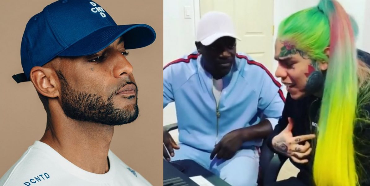 Booba ridiculise 6ix9ine et Akon avec un montage délirant sur Instagram