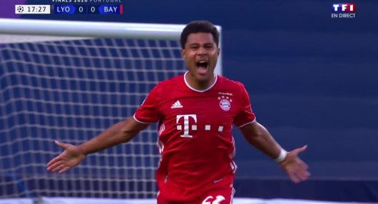 Gnabry : son magnifique but pour l’ouverture du score du Bayern face à Lyon (Vidéo)