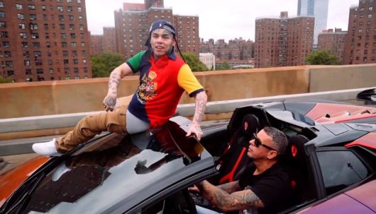 6ix9ine totalement libre, il balance le clip Punani tourné aujourd'hui dans les rues de Brooklyn