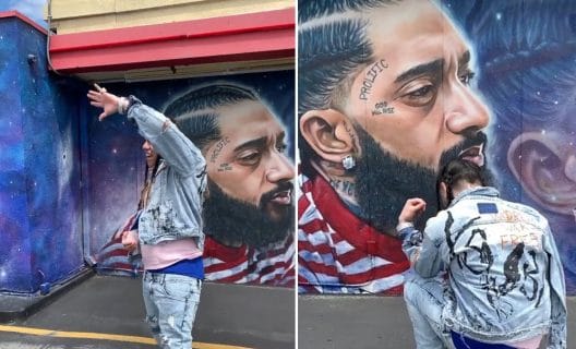 6ix9ine a rendu hommage un à Nipsey Hussle qui fait polémique