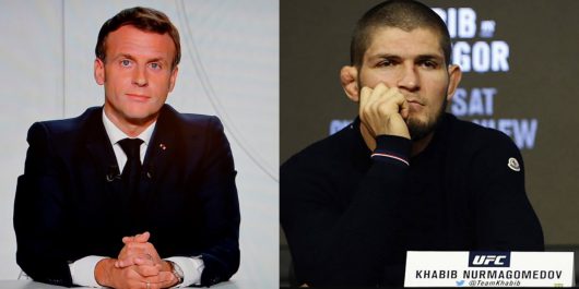 Khabib Nurmagomedov s'attaque sévèrement à Emmanuel Macron et le traite d'ordure