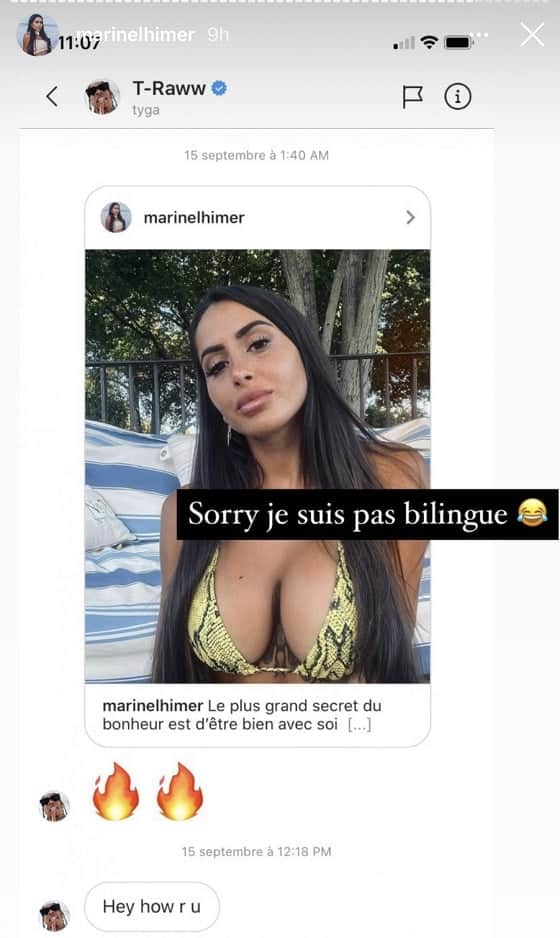 Tyga sous le charme de Marine El Himer, le rappeur se prend un vent monumental