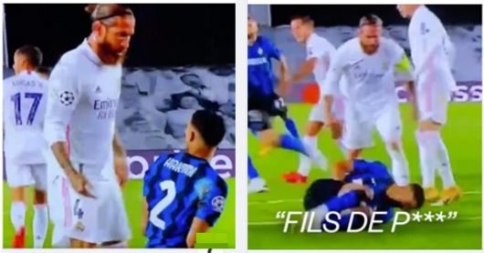Sergio Ramos insulte violemment son ancien coéquipier Achraf Hakimi (Vidéo)