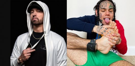 6ix9ine fume Eminem en battle selon Charlamagne !