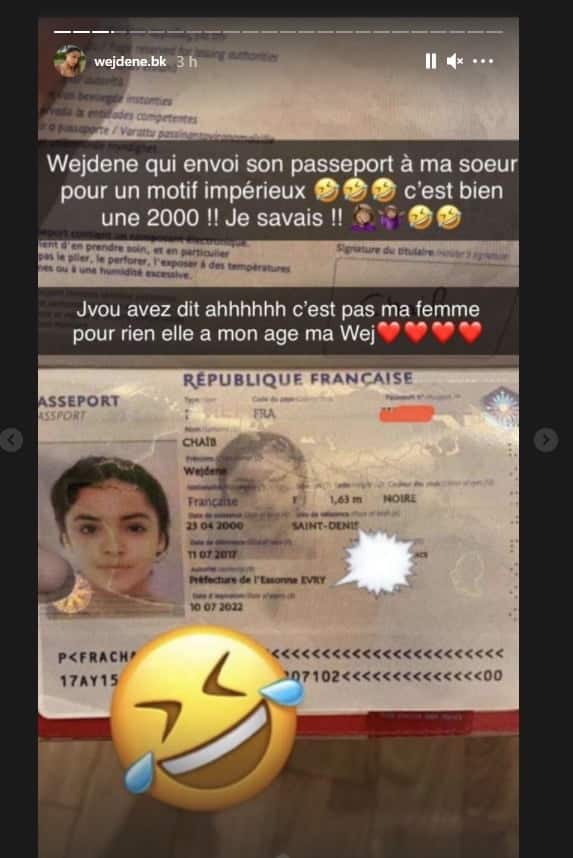 Wejdene dévoile enfin son âge avec une preuve irréfutable 1