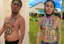 6ix9ine a perdu plus 30kg en quelques mois mais avec une méthode dangereuse