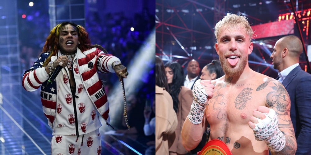 6ix9ine répond à Jake Paul en se moquant d'un proche décédé