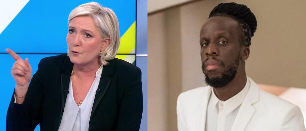 Youssoupha pris à partie par Marine Le Pen qui veut faire supprimer son hymne