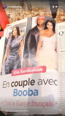 Booba en couple avec Kim Kardashian ? Un journal l'affirme !