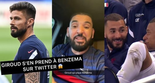 Mohamed Henni clash Giroud l'accusant d'avoir lancé une pique à Benzema