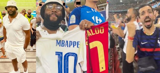 Gradur récupère les maillots de Mbappé et Ronaldo après France-Portugal