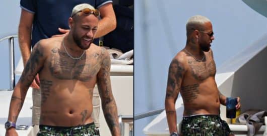 Neymar choque les fans avec son ventre arrondi et devient la risée du web