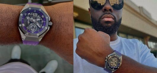 Gims super riche, se paye une somptueuse Black Panther d’Audemars Piguet