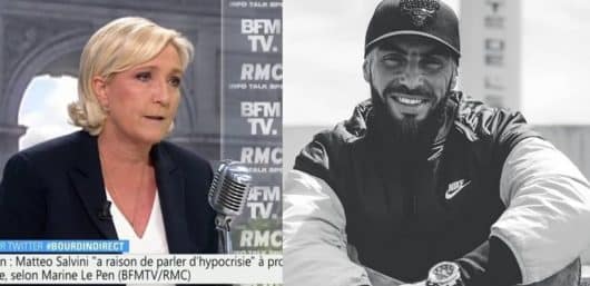 Médine se moque Marine Le Pen en s'inspirant de SCH