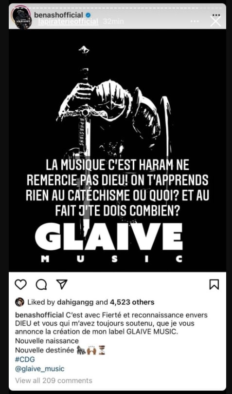 Booba nargue ouvertement Benash : « J'te dois combien ? »