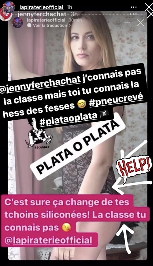 Booba démonte sans pitié l’influenceuse Jennyfer Chachat, elle réplique 1
