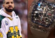 Drake se paye une montre au prix totalement incroyable