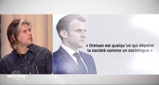 Orelsan accuse Macron de lui gratter son buzz