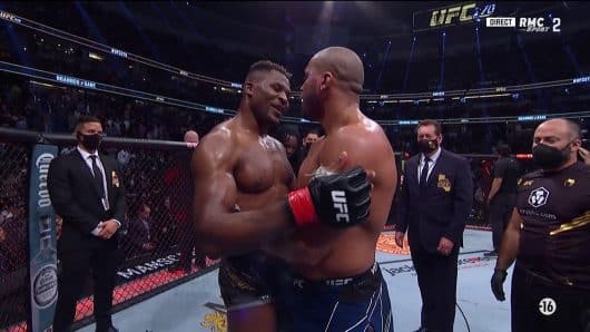 Francis Ngannou bat Ciryl Gane lors du UFC 270 [Vidéo]
