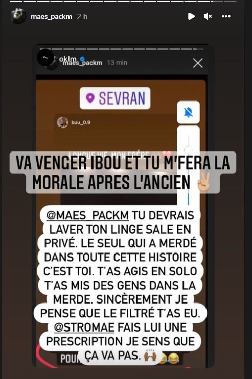 Ça chauffe entre Maes et Booba 2