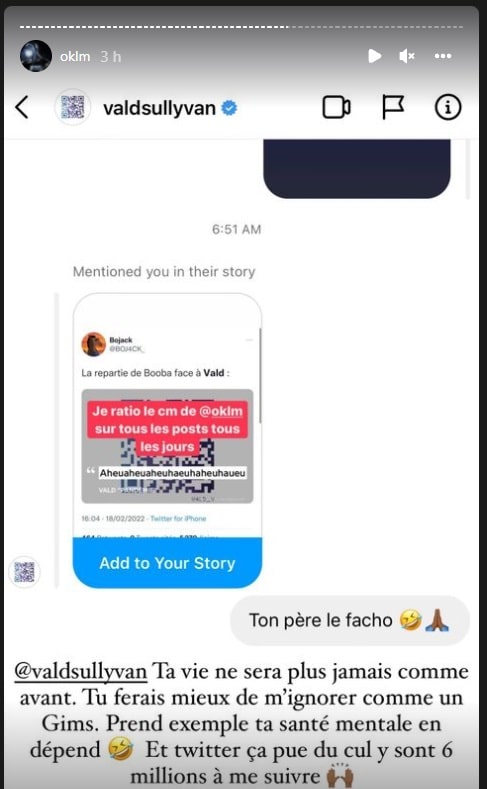 Vald à Booba 1