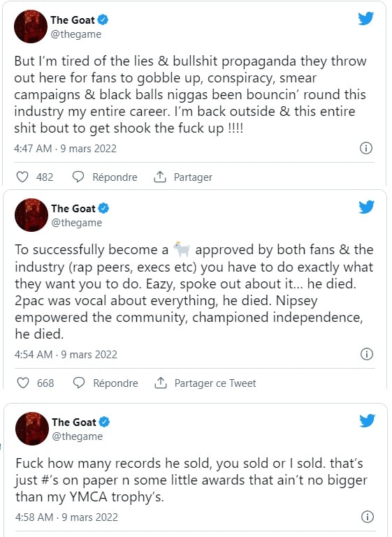 The Game ne lâche pas 1
