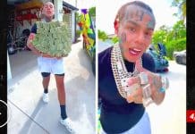 2 millions dans les bras, 6ix9ine a trompé tout le monde avec des faux billets