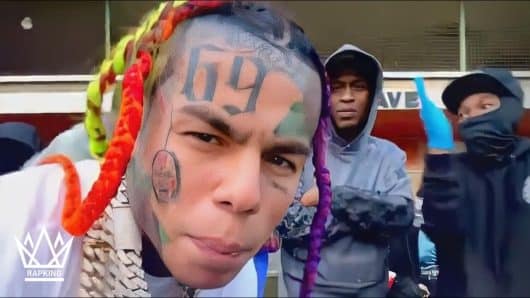 6ix9ine : Des tags l'insultants de rat après son retour avec sa reprise de Jul