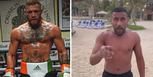 Mounir Moons cherche Conor McGregor à Cannes pour le frapper