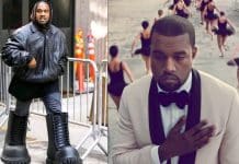 Kanye West se fait détruire par les internautes pour ses grosses bottes Balenciaga