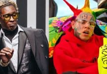 6ix9ine ridiculise totalement Young Thug