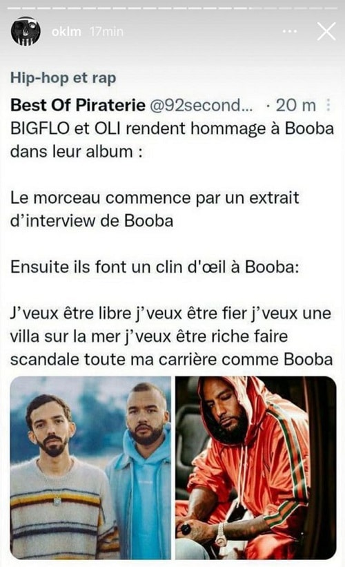 Bigflo et Oli font passer un message à Booba, B2O réagit